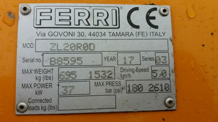 Trincia laterale Ferri 2Mt - immagine 5